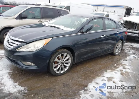 2013 Hyundai Sonata Se из США, поврежденный, VIN 5NPEC4AC4DH673945